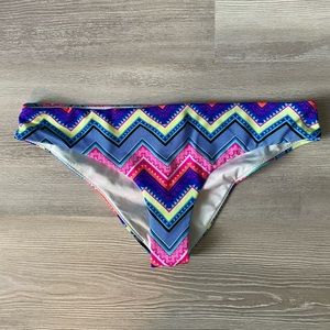 Victoria’s Secret PINK chevron small bikini bottoms